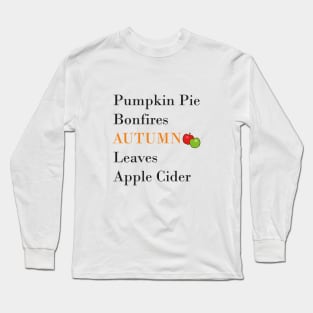 Autumn Vibes Long Sleeve T-Shirt